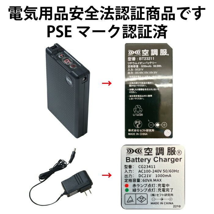 空調服 アイトス Aitoz AZ-865976 空調服スターターキット18VSK23011 F